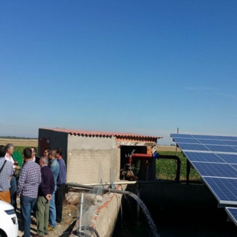 Nuevas visitas a instalaciones solares de riego